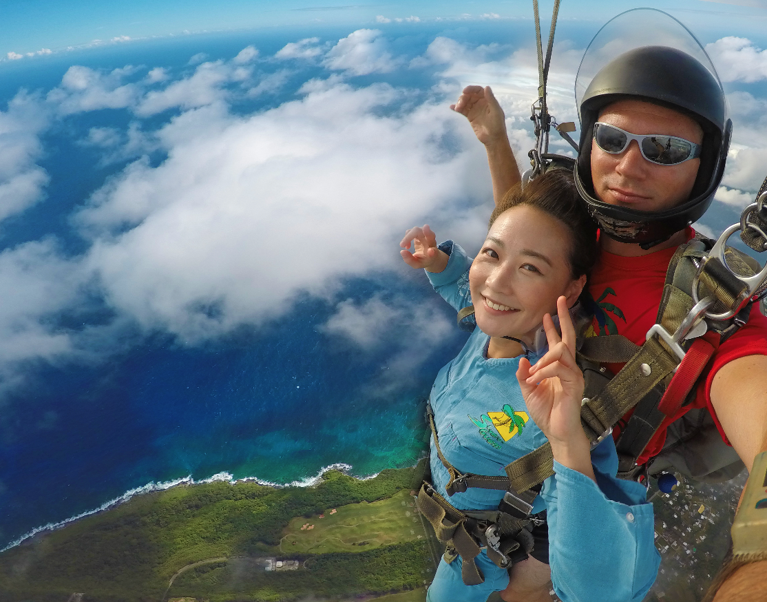 スカイダイブ グアムが営業再開 グアムの空に飛び出そう アイランドタイム Island Time グアムの旅行 ツアー お土産 観光 ショッピングの情報は 現地発信のアイランドタイム