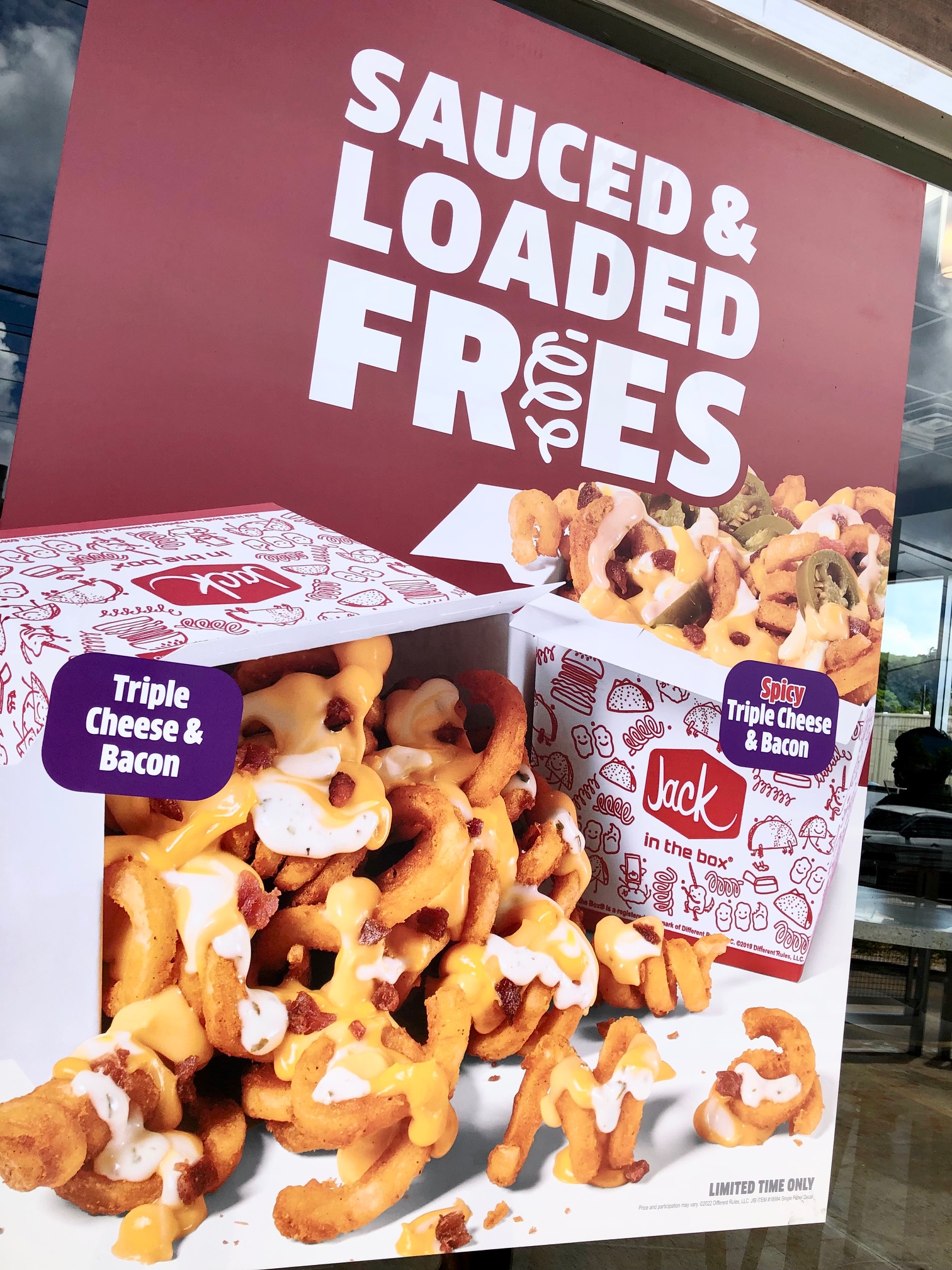 久しぶりのジャック・イン・ザ・ボックス。メニューがおもしろい！ アイランドタイム Island Time グアムの旅行・ツアー・お土産