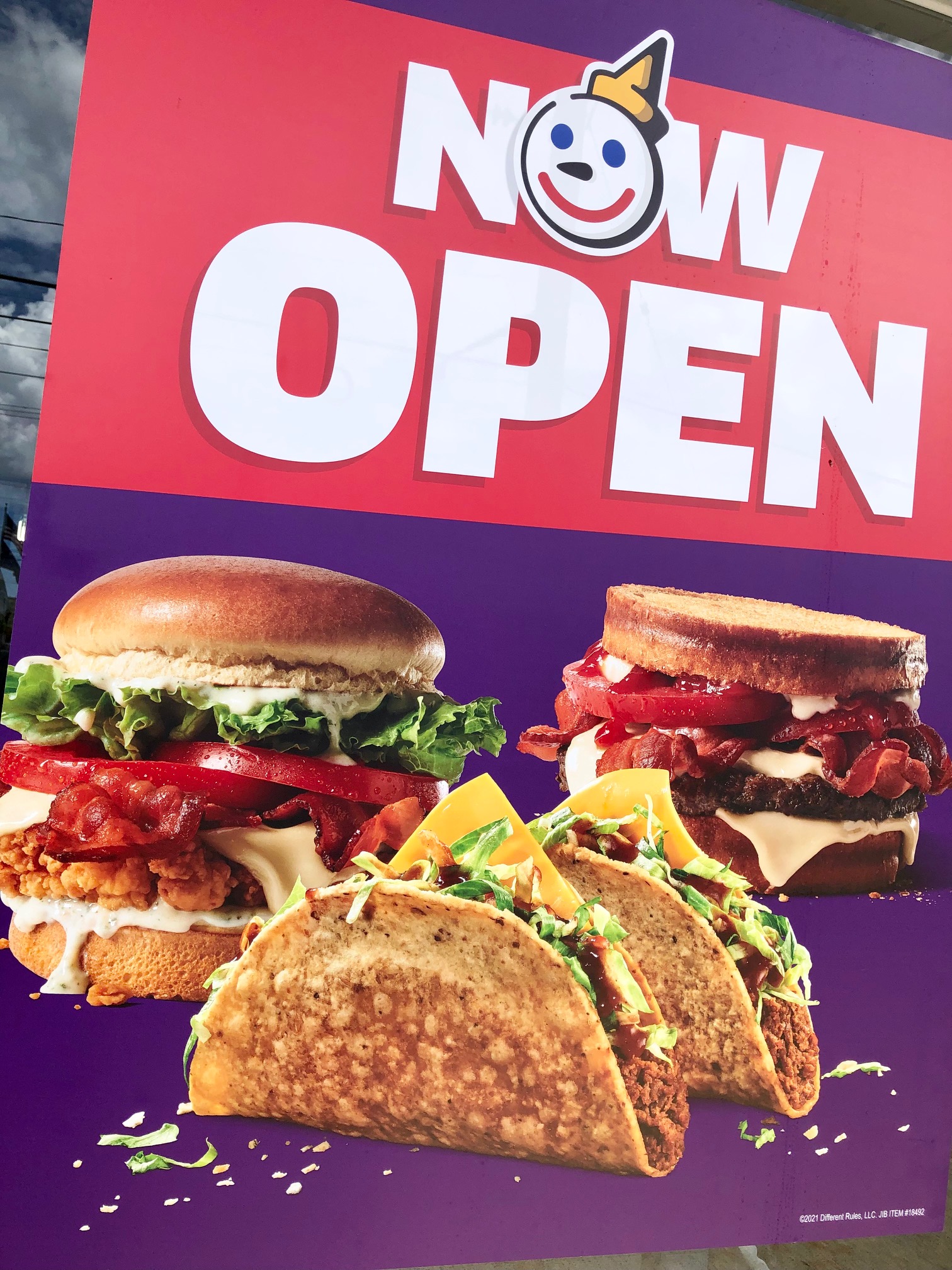 久しぶりのジャック・イン・ザ・ボックス。メニューがおもしろい！ アイランドタイム Island Time グアムの旅行・ツアー・お土産